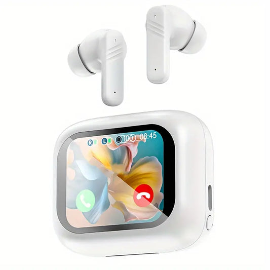 Casques de traduction IA - Ecouteurs sans fil ANC avec 144 langues, traduction en temps réel, adaptés pour les voyages, les affaires et le travail