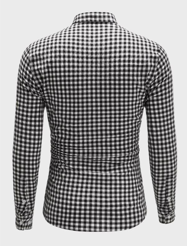Chemise à carreaux