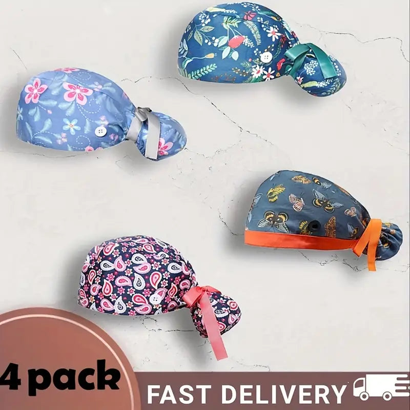 Calot de travail de médecin imprimé