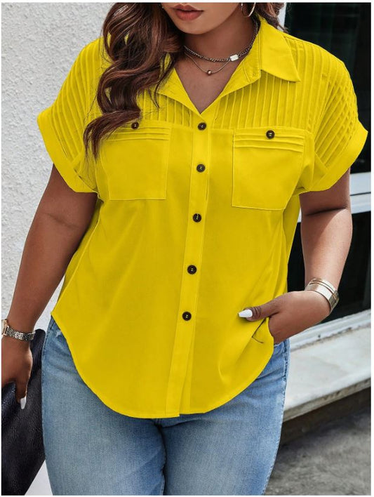 Chemise boutonnée à manches