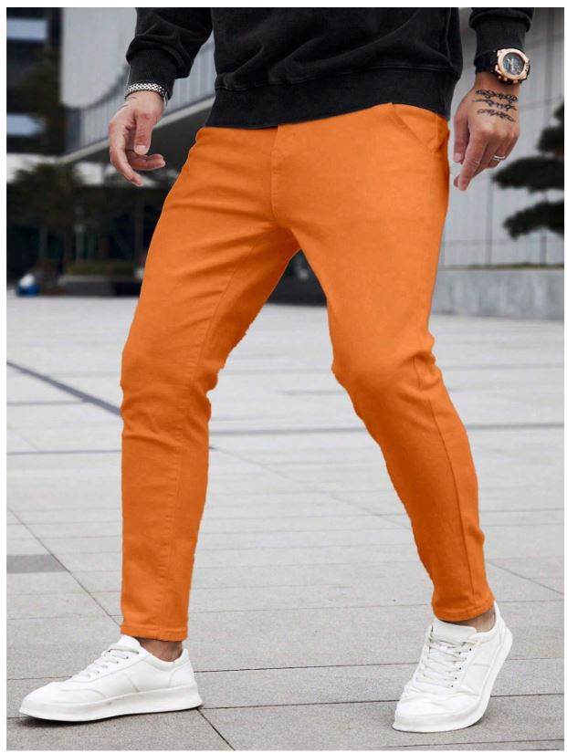 Jean skinny pour homme avec poches