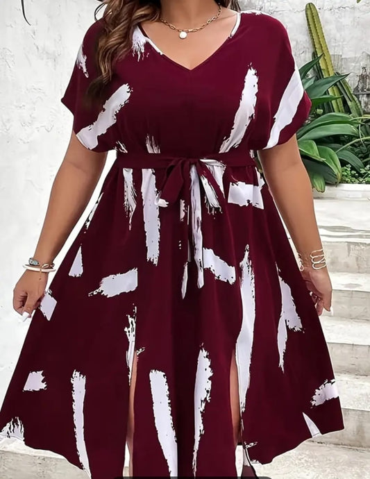 Robe á ceinture