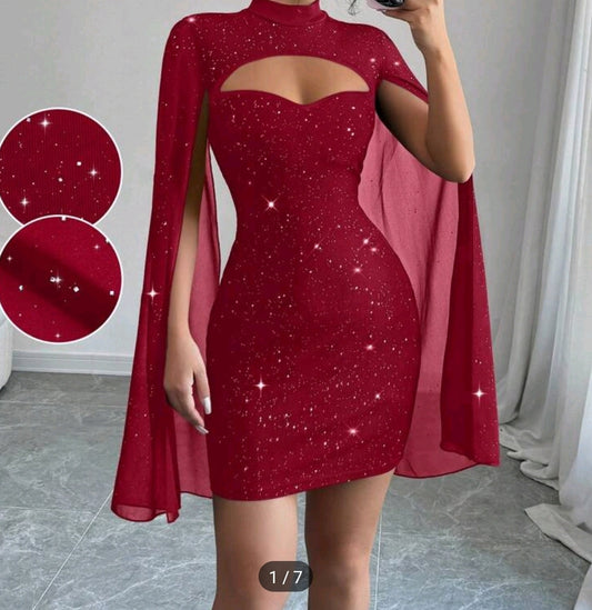Robe col montant